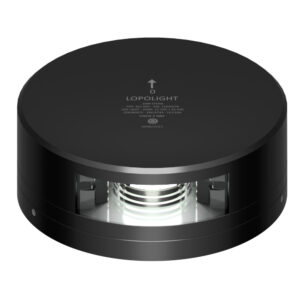 LOPOLIGHT STERN LIGHT 2NM BLACK HOUSING FB BASE