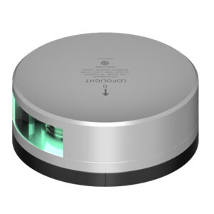 LOPOLIGHT GREEN STARBOARD LIGHT 2NM SILVER HOUSING
