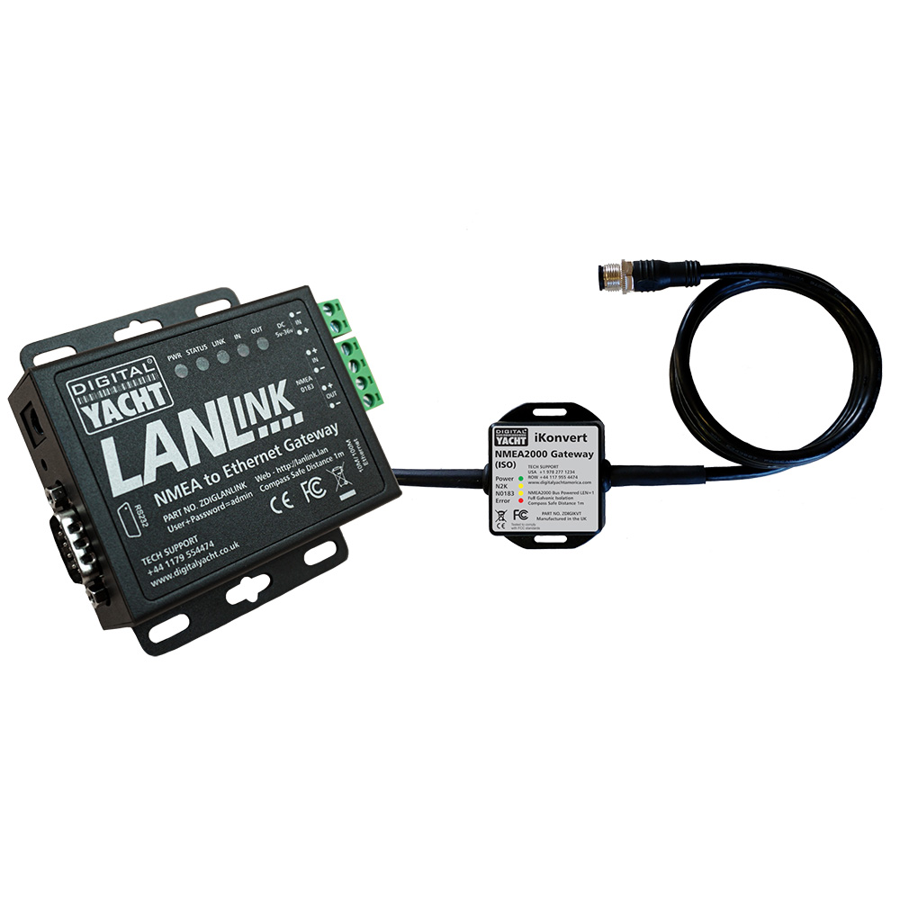 DIGITAL YACHT LANLINK NMEA 2000 TO ETHERNET GATEWAY