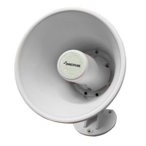 SHAKESPEARE 15 WATT 4 OHM 5" LOUD HAILER SPEAKER WHITE W/