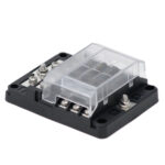 EGIS RT FUSE BLOCK 6 POSITION W/GROUND & LED INDICATION