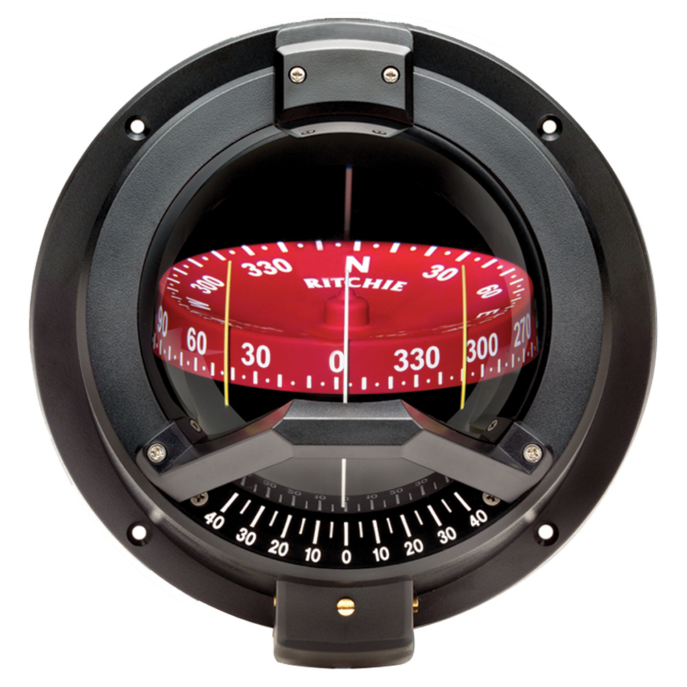 RITCHIE BN-202 NAVIGATOR COMPASS BULKHEAD MOUNT - BLACK