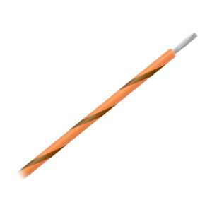 PACER ORANGE W/ BROWN STRIPE  500' 14AWG WIRE