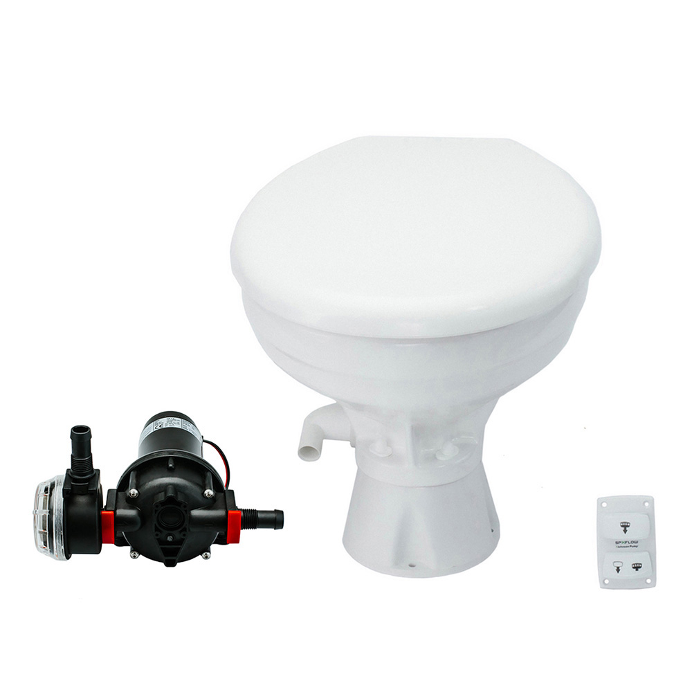 JOHNSON PUMP AQUA TOILET  SILENT ELECTRIC COMFORT 24V
