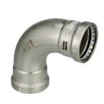 VIEGA MEGAPRESS 316 FKM 4" 90 DEGREE ELBOW