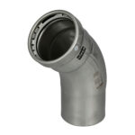 VIEGA MEGAPRESS 316 FKM 3" 45 DEGREE STREET ELBOW