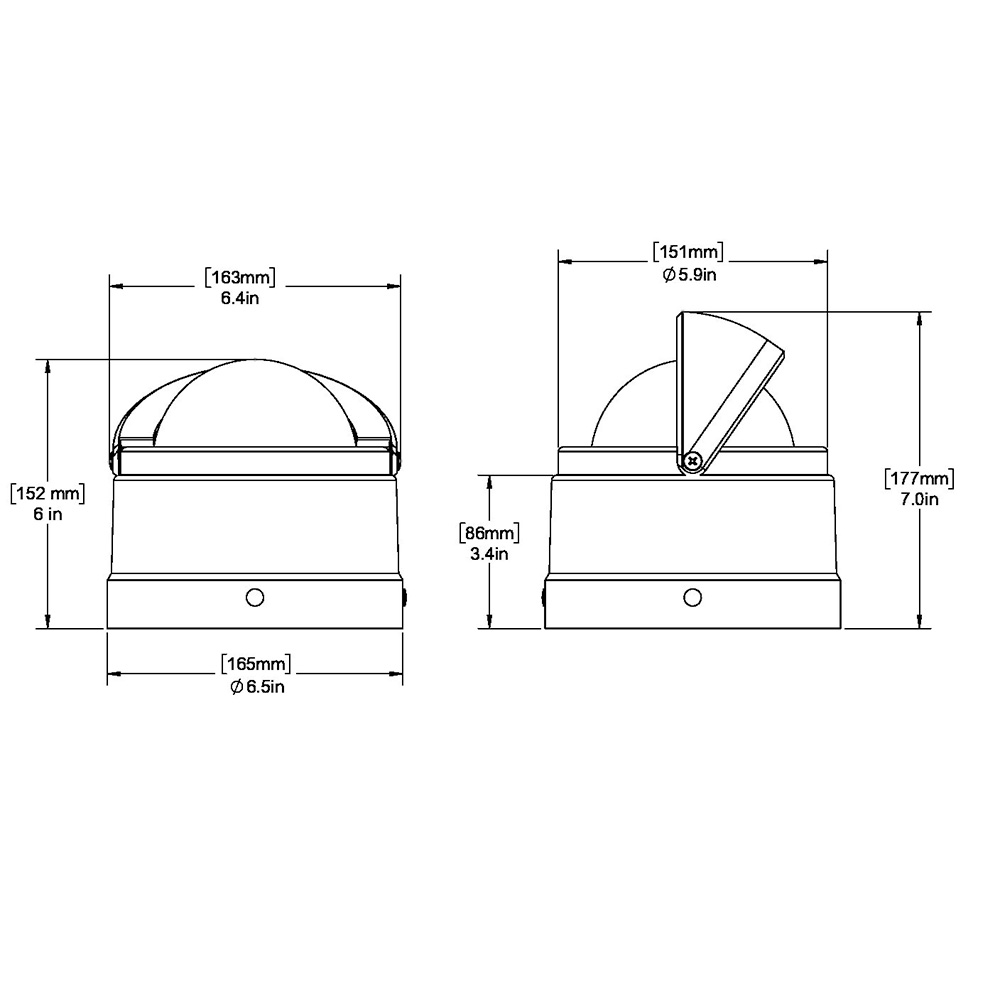 RITCHIE DNP-200 NAVIGATOR COMPASS BINNACLE MOUNT - Image 2