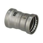 VIEGA MEGAPRESS 316 FKM 4" COUPLING W/ STOP