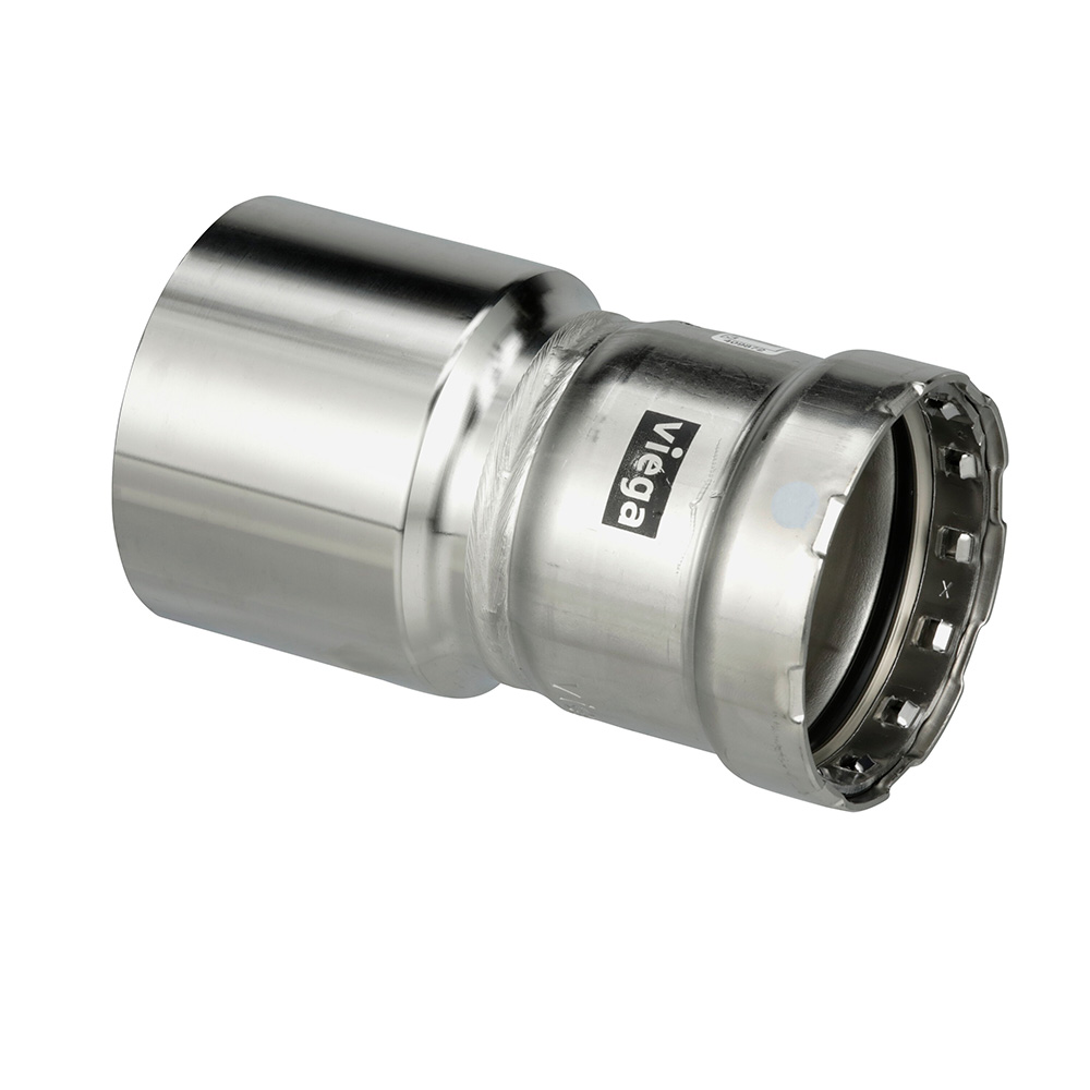 VIEGA MEGAPRESS 316 FKM REDUCER - 4" (IPS) X 3"