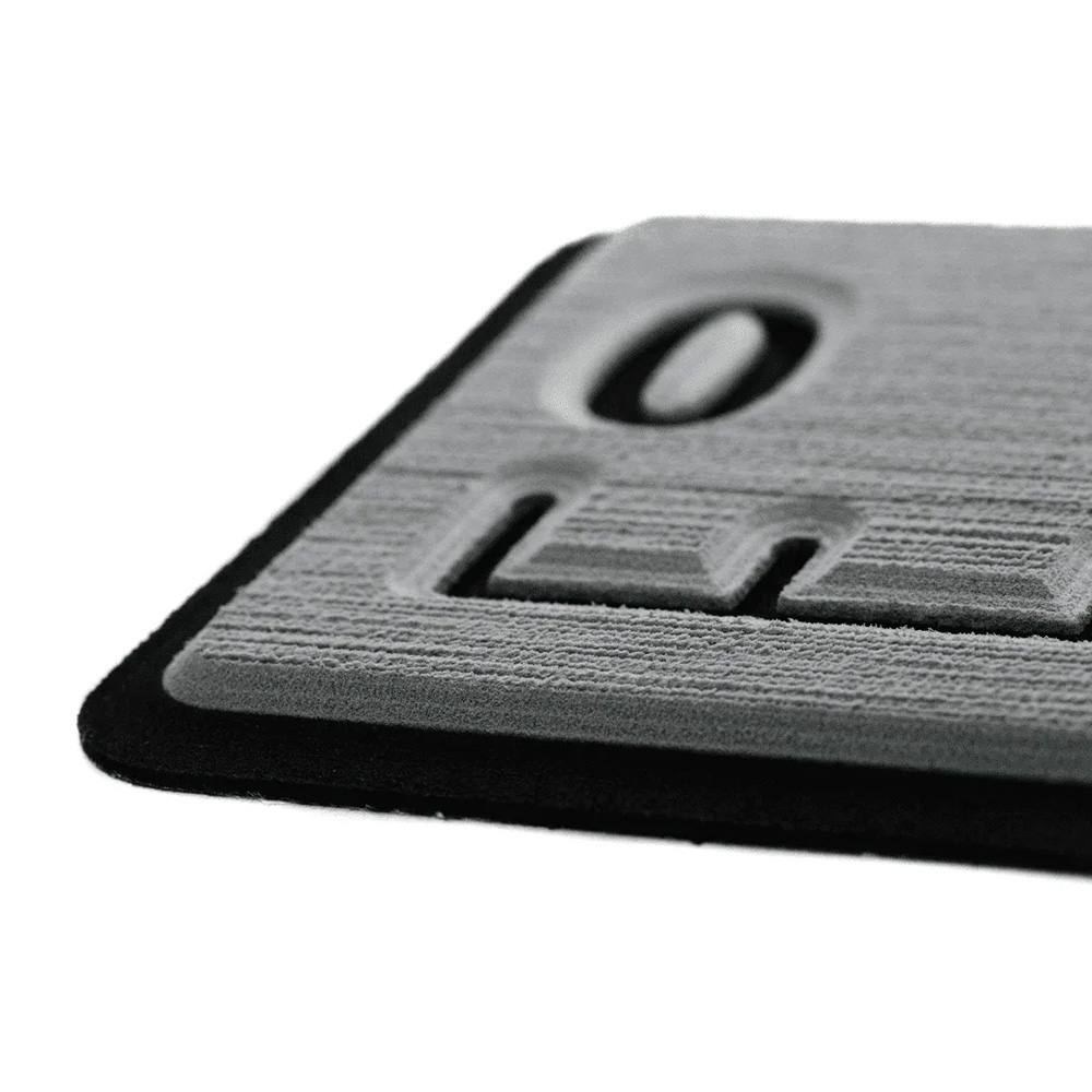 SEADEK 36" ROUTED RULER - 6MM BRUSHED DARK GRAY/BLACK - Image 4