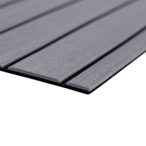 SEADEK 40X80" 6MM SHEET TEAK BRUSHED STORM GRAY/BLACK