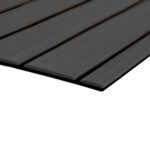SEADEK 40X80" 6MM SHEET TEAK BRUSHED DARK GRAY/BLACK