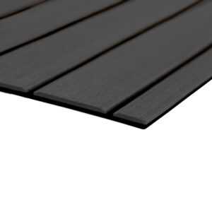 SEADEK 40X80" 6MM SHEET TEAK BRUSHED DARK GRAY/BLACK
