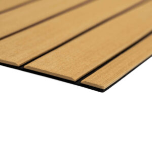 SEADEK 40X80" 6MM SHEET TEAK BRUSHED CAMEL/BLACK