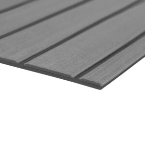 SEADEK 40X80" 6MM SHEET TEAK BRUSHED STORM GRAY/DARK GRAY