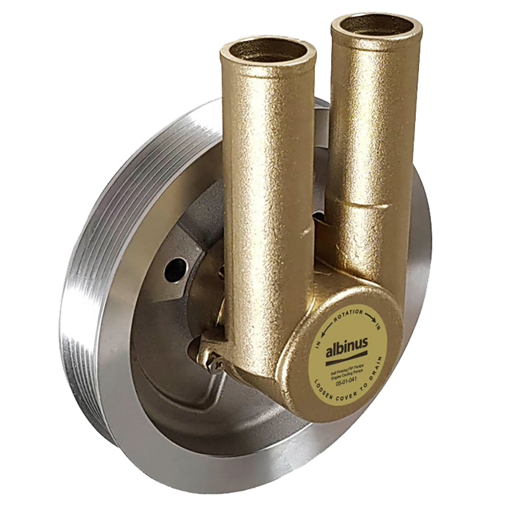 ALBIN PUMP ENGINE COOLING PUMP FOR VOLVO GAS SERPENTINE BELT