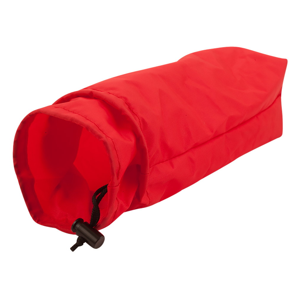 SEA DOG NYLON DECK PLATE BAG 4" X 10" RED