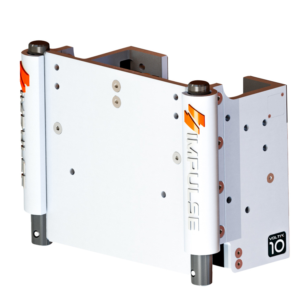 IMPULSE JACK PLATE 10" WHITE CERAKOTE W/STANDARD CONTROL