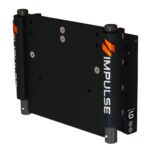 IMPULSE XL JACK PLATE 6" BLACK ANODIZE W/STANDARD REMOTE