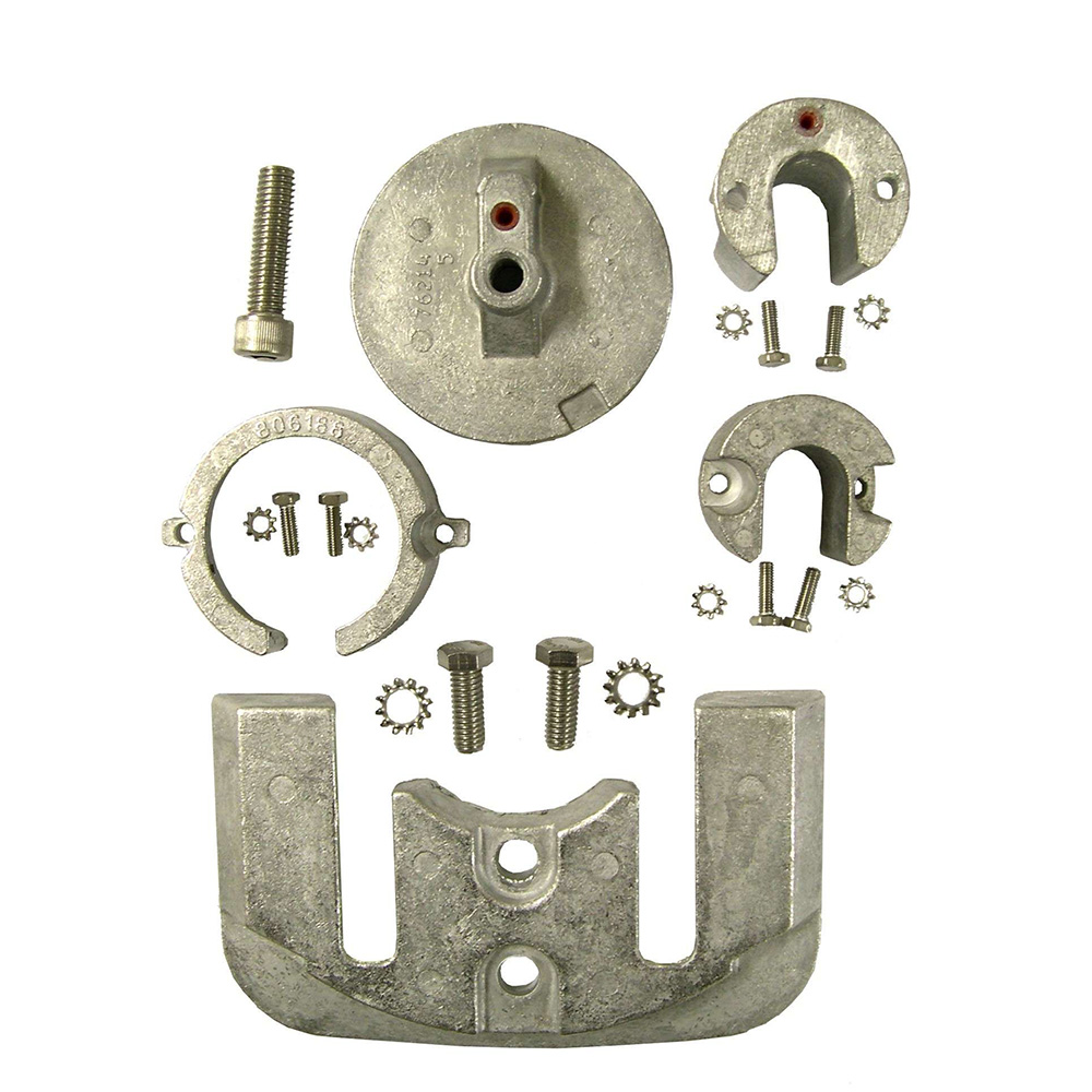 PERFORMANCE METALS MERCRUISER BRAVO 1 COMPLETE ANODE KIT -