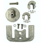 PERFORMANCE METALS MERCRUISER BRAVO 2/3 COMPLETE ANODE