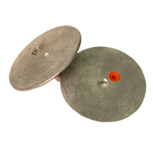 PERFORMANCE METALS 3-3/4" RUDDER/TRIM TAB ANODE -