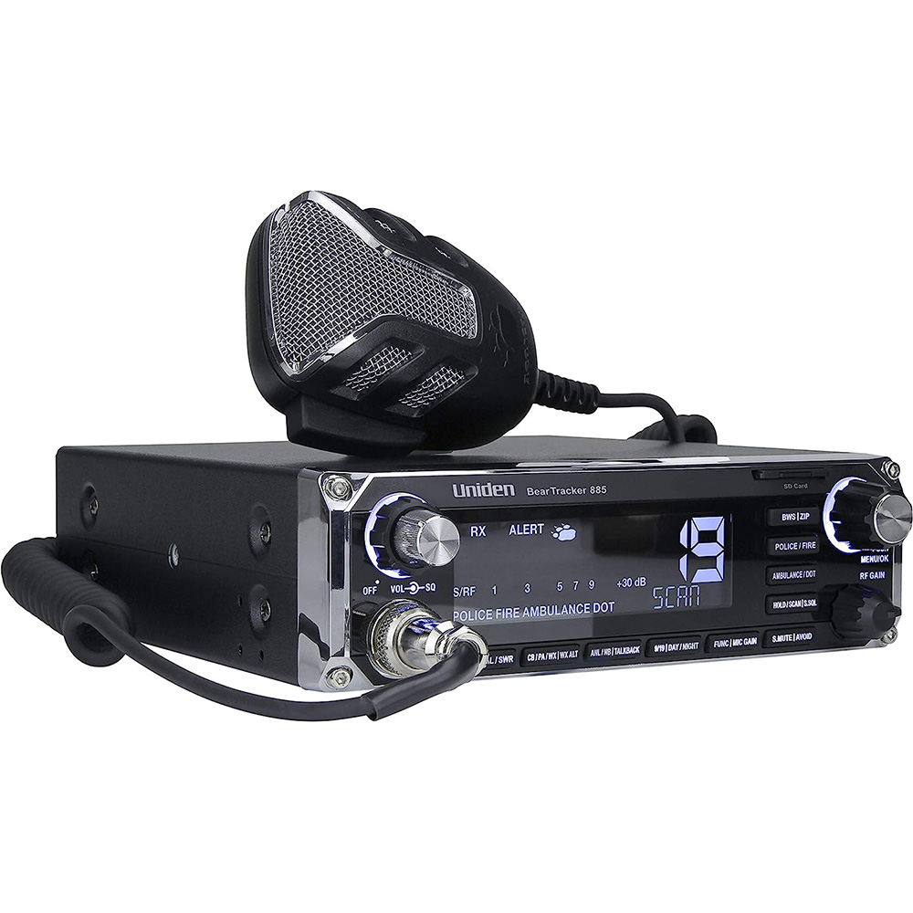 UNIDEN BEARTRACKER 885 HYBRID CB RADIO
