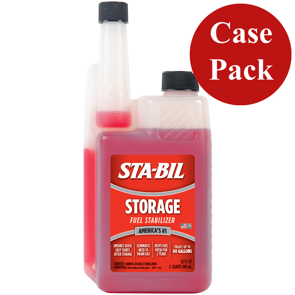 STA-BIL FUEL STABILIZER 32 FL OZ *CASE OF 12*