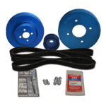 BALMAR PULLEY KIT F/ YANMAR 4JH 4JHE-TE 4JHE-HTE 4JHE-DTE