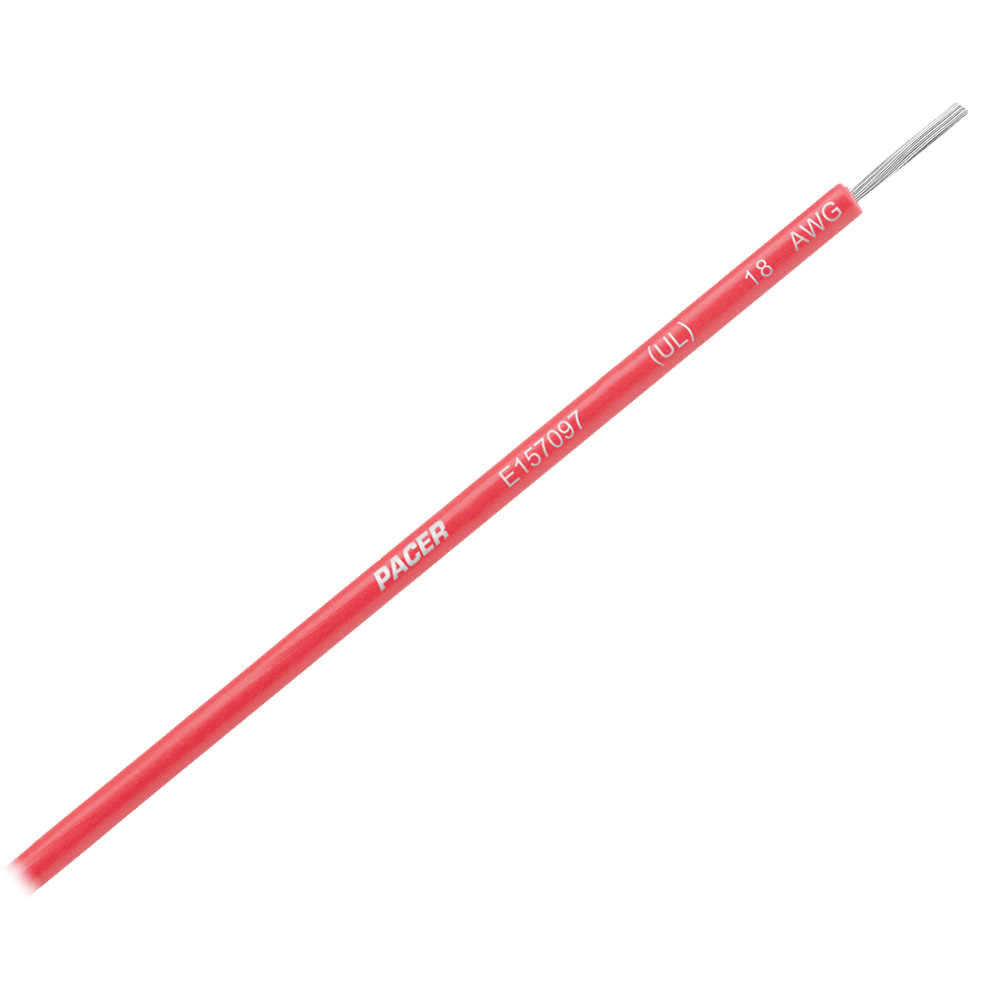 PACER RED 35' 18 AWG UL