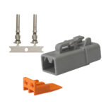 PACER DTP DEUTSCH PLUG REPAIR KIT 10-14 AWG (2 POSITION)