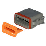 PACER DEUTSCH DT PLUG & WEDGE LOCK KIT 12 POSITION 5 PCS