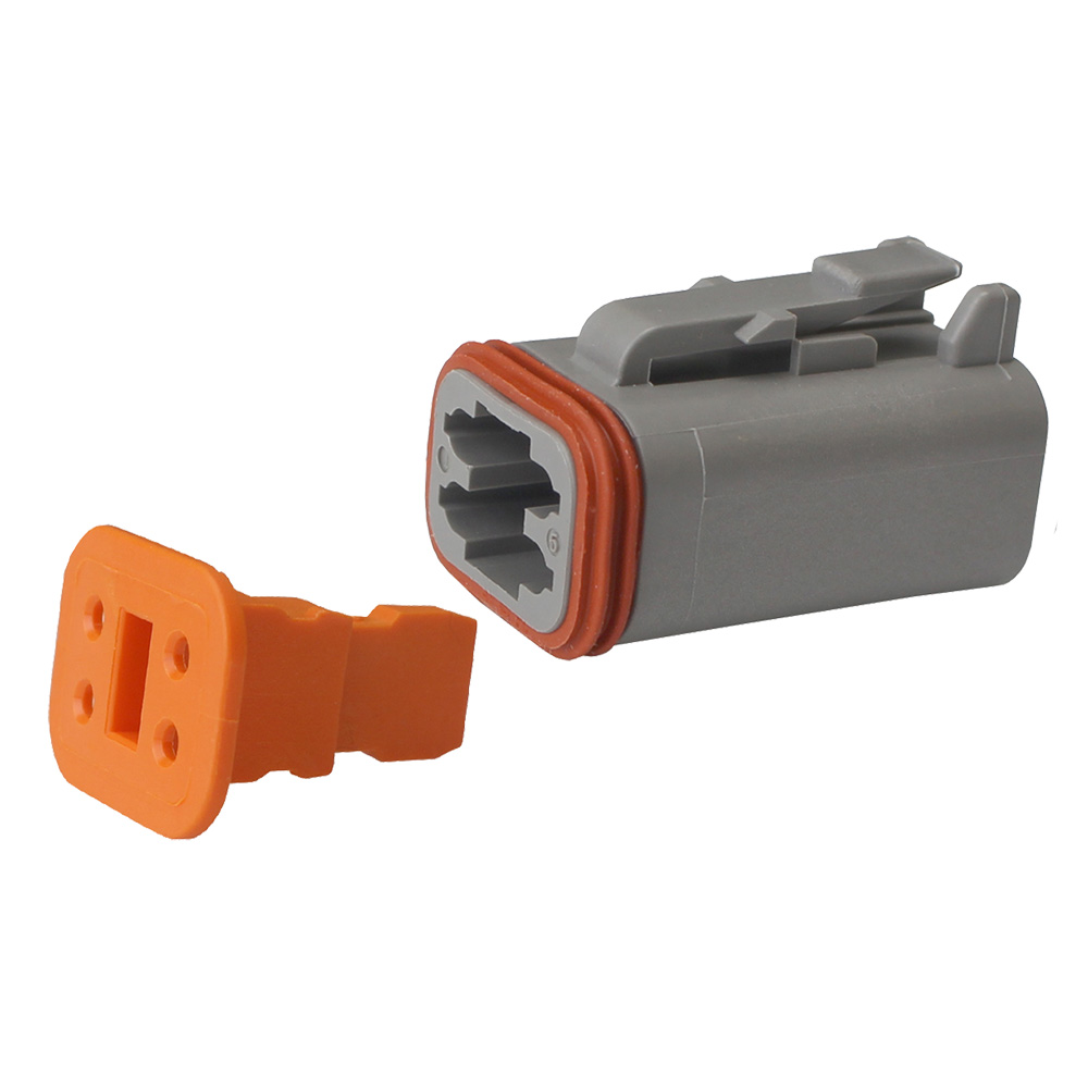 PACER DEUTSCH DT PLUG & WEDGE LOCK KIT 4 POSITION 10 PCS