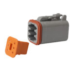 PACER DEUTSCH DT PLUG & WEDGE LOCK KIT 6 POSITION 5 PCS