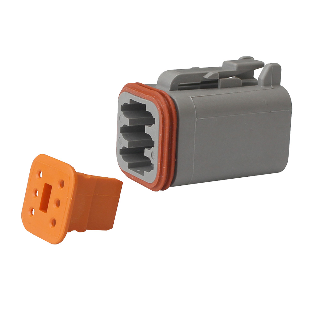 PACER DEUTSCH DT PLUG & WEDGE LOCK KIT 6 POSITION 5 PCS