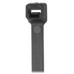 PACER 4" CABLE TIE - BLACK - 18LB TENSILE STRENGTH