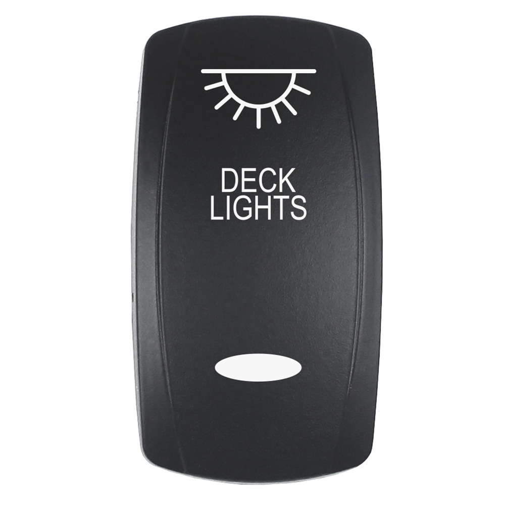 PACER ACTUATOR - 'DECK LIGHTS' CONTURA V - BLACK - LASER