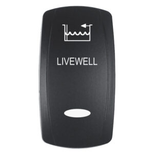 PACER ACTUATOR - 'LIVEWELL' CONTURA V - BLACK - LASER