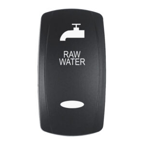 PACER ACTUATOR - 'RAW WATER' CONTURA V - BLACK - LASER