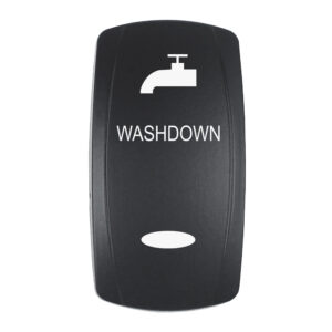 PACER ACTUATOR - 'WASHDOWN' CONTURA V - BLACK - LASER