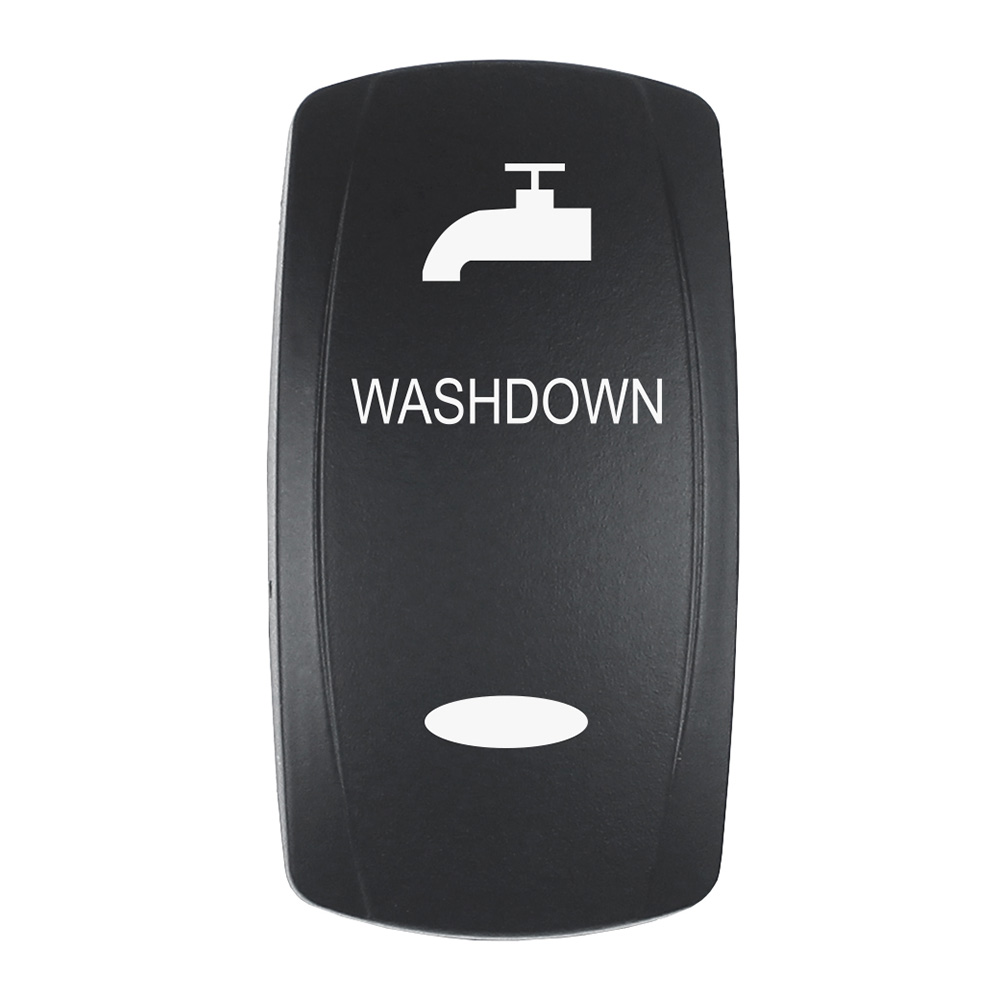 PACER ACTUATOR - 'WASHDOWN' CONTURA V - BLACK - LASER