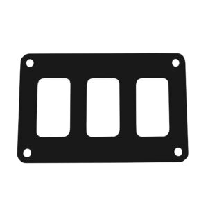 PACER SWITCH PANEL - 3 SWITCH - 1 ROW - 4.25" X 2.75" -