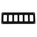 PACER SWITCH PANEL - 6 SWITCH - 1 ROW - 8" X 2.75" -