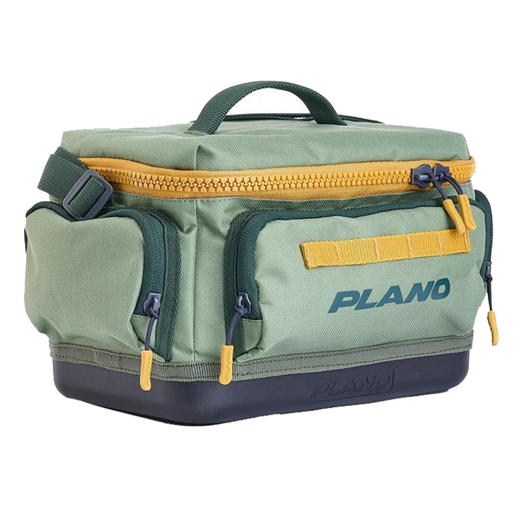 PLANO WEEKEND TACKLE BAG 3500 ARMY GREEN/YELLOW - Image 2