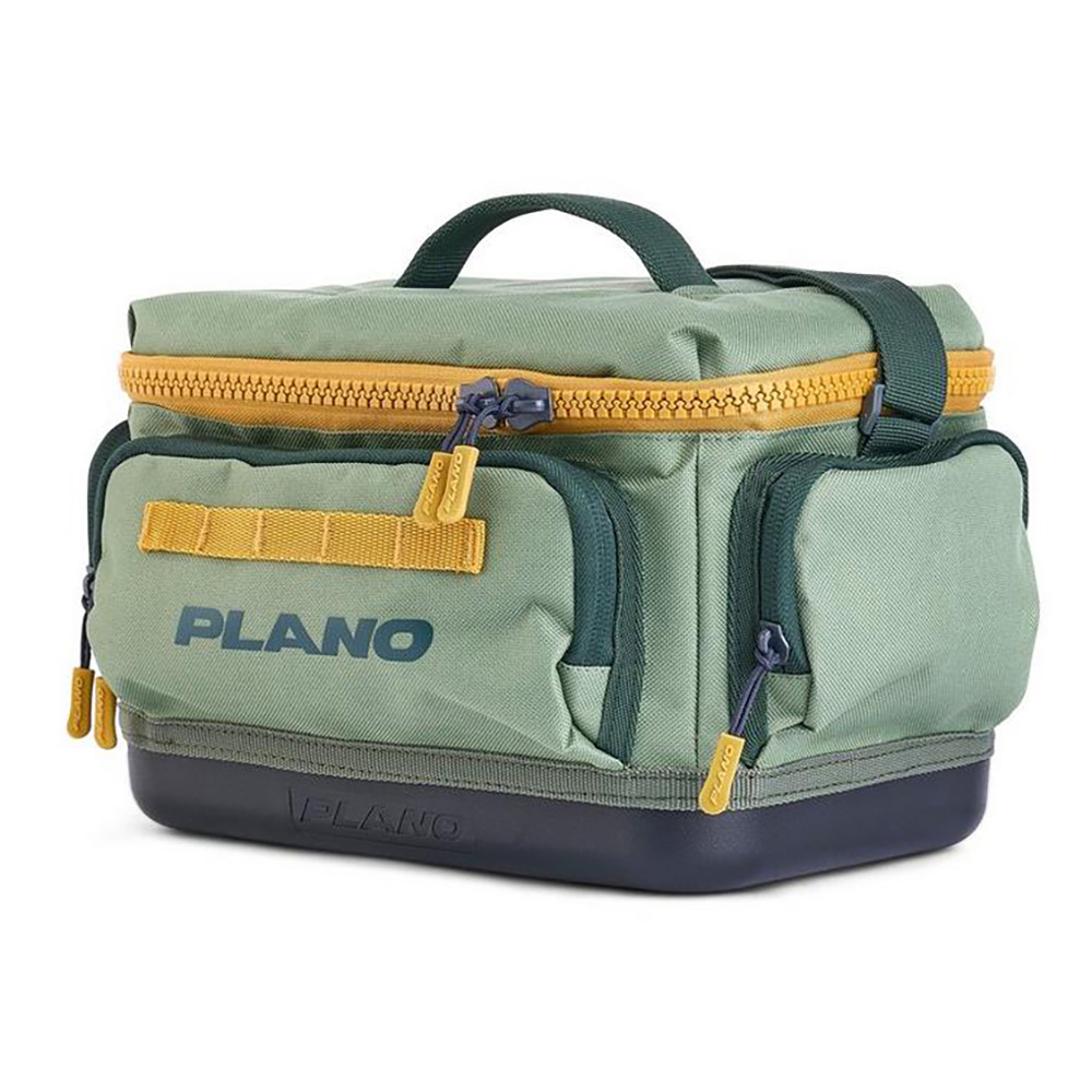 PLANO WEEKEND TACKLE BAG 3500 ARMY GREEN/YELLOW - Image 3