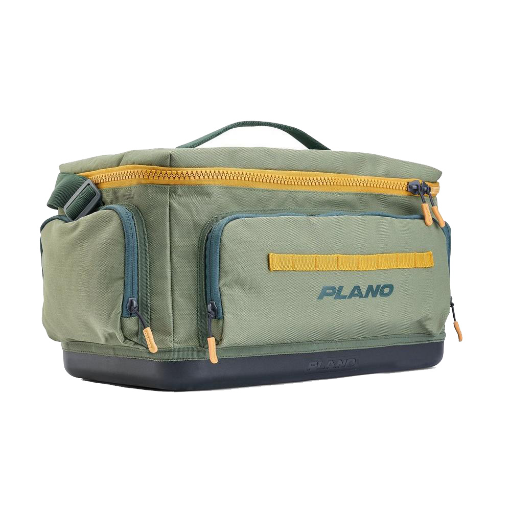 PLANO WEEKEND TACKLE BAG 3700 ARMY GREEN/YELLOW - Image 2