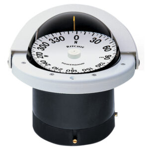 RITCHIE FN-201W NAVIGATOR COMPASS FLUSH MOUNT - WHITE