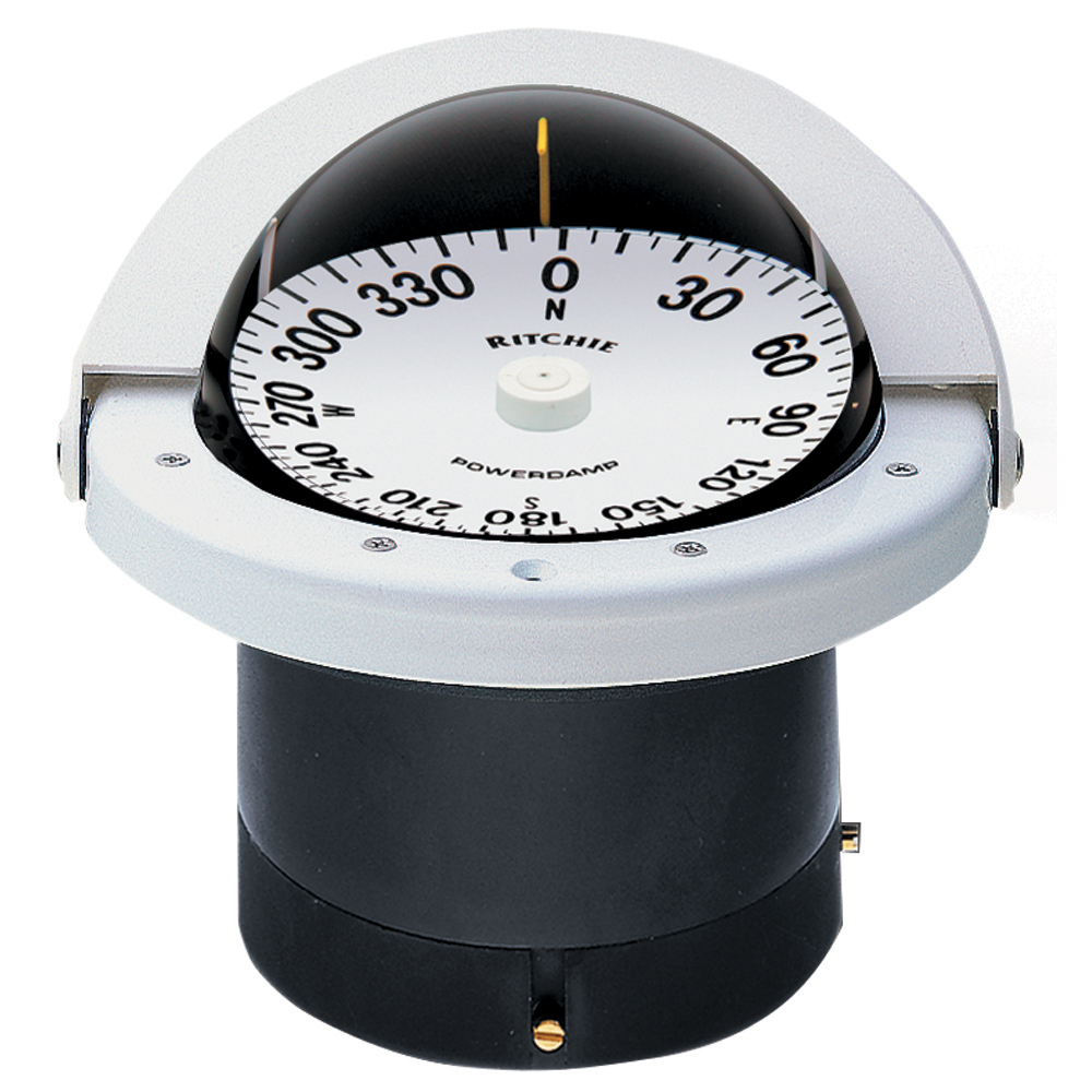RITCHIE FN-201W NAVIGATOR COMPASS FLUSH MOUNT - WHITE