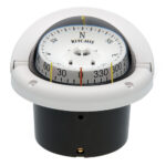 RITCHIE HF-743W HELMSMAN COMPASS FLUSH MOUNT - WHITE