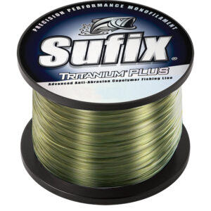 SUFIX TRITANIUM PLUS 14 LB DARK GREEN 1100 YDS